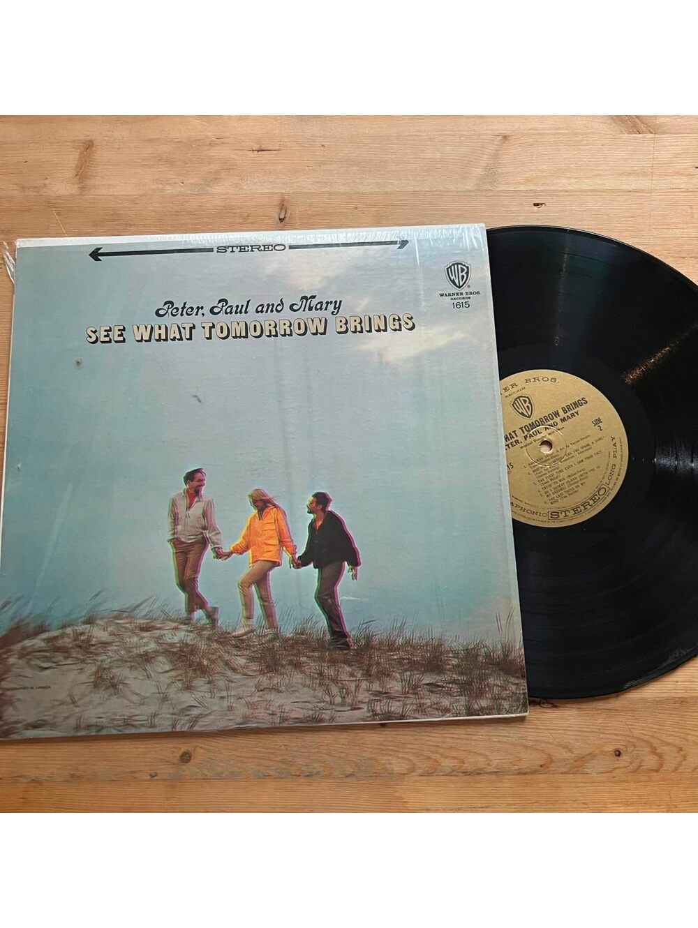 Peter, Paul and Mary - See what Tomorrow Brings 33rpm VG+ VR19